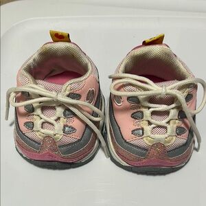 Sketchers by Build a Bear Workshop Pink and Gray Sneakers